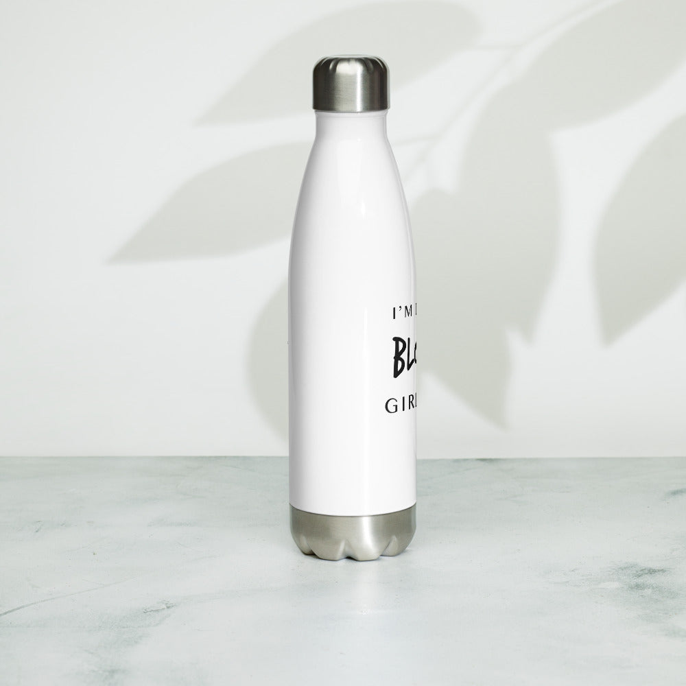 Water Bottle Blonde Girl Shit