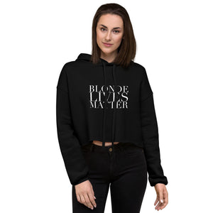 Woman’s Crop Hoodie BLM