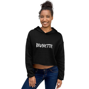 Women's Crop Hoodie Brunette