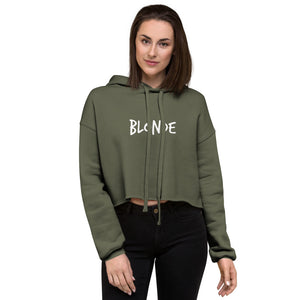 Women's Crop Hoodie Blonde