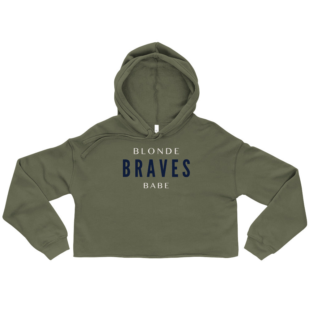 Crop Hoodie Brave Babe