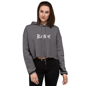 Women's Crop Hoodie Blonde
