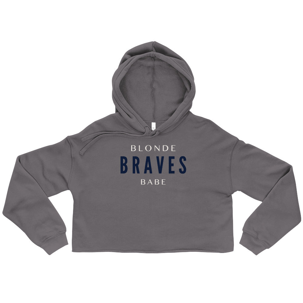 Crop Hoodie Brave Babe