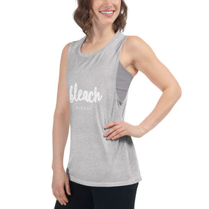 Woman’s Muscle Tank Bleach Please