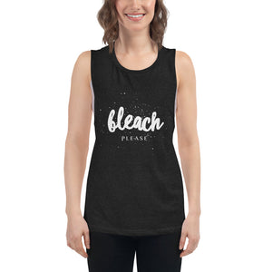 Woman’s Muscle Tank Bleach Please